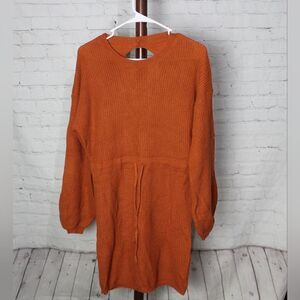 Women's Acrylic Sweater Dress Small